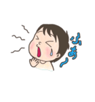 くるくるベビー（ママ用）（個別スタンプ：3）