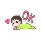 くるくるベビー（ママ用）（個別スタンプ：22）