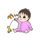 くるくるベビー（ママ用）（個別スタンプ：34）