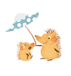 きのこの森のハリネズミ（個別スタンプ：25）