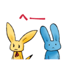 青うさぎと森のなかまたち（個別スタンプ：17）
