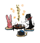 青うさぎと森のなかまたち（個別スタンプ：27）