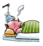 青うさぎと森のなかまたち（個別スタンプ：39）