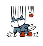 cat and apple4（個別スタンプ：13）