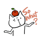 cat and apple4（個別スタンプ：23）