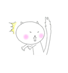 ねこさん。（個別スタンプ：3）