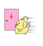 ナオミちゃんの女の子の日スタンプ（個別スタンプ：3）