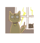 ぬいぐるみねこ（個別スタンプ：7）