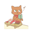 ぬいぐるみねこ（個別スタンプ：18）