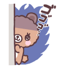 ゆるクマと女の子♪（個別スタンプ：38）