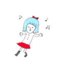 おかっぱちゃんスタンプ（個別スタンプ：2）
