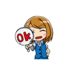 OLあこ（個別スタンプ：8）