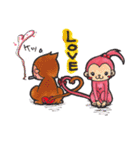 ぶー ～ほんのり目つきの悪い仲間たち。（個別スタンプ：34）