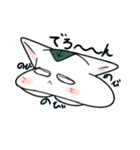 もっちりのびのび、餅ねこ（個別スタンプ：1）
