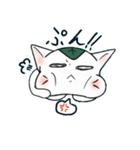もっちりのびのび、餅ねこ（個別スタンプ：5）