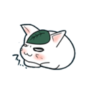 もっちりのびのび、餅ねこ（個別スタンプ：18）