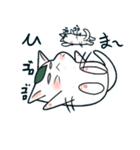 もっちりのびのび、餅ねこ（個別スタンプ：19）