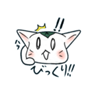 もっちりのびのび、餅ねこ（個別スタンプ：22）
