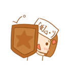 顔文字ちゃん（個別スタンプ：31）