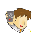 トム君。（個別スタンプ：8）