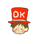 トム君。（個別スタンプ：16）