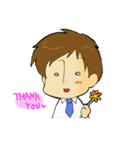 トム君。（個別スタンプ：23）
