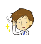 トム君。（個別スタンプ：35）