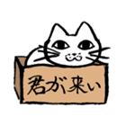 ブス猫ー外出編ー（個別スタンプ：37）