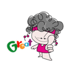 Zon-Zon The Cheerful Girl（個別スタンプ：5）