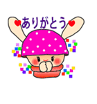 きのこうさぎの ゆっきのこ♪（個別スタンプ：3）