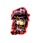 TyrannosaurusGirl doesn't take off hat（個別スタンプ：15）