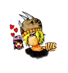 TyrannosaurusGirl doesn't take off hat（個別スタンプ：32）
