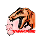 TyrannosaurusGirl doesn't take off hat（個別スタンプ：39）