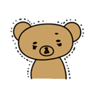 うちゃことくまお 時々わんこ（個別スタンプ：8）