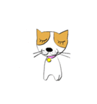 チーズとマロ（個別スタンプ：16）