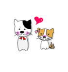 チーズとマロ（個別スタンプ：35）