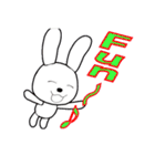 10th edition white rabbit expressive（個別スタンプ：12）