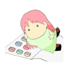 お菓子箱の妖精さん（個別スタンプ：11）