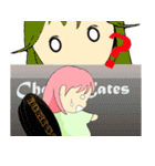 お菓子箱の妖精さん（個別スタンプ：21）