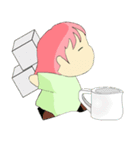 お菓子箱の妖精さん（個別スタンプ：35）