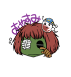 ゾンビのフランちゃん（個別スタンプ：2）