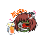 ゾンビのフランちゃん（個別スタンプ：35）