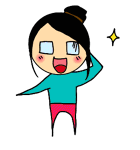 女子★スター（個別スタンプ：5）