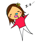 女子★スター（個別スタンプ：16）