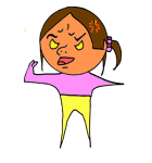 女子★スター（個別スタンプ：32）