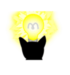 クロねこシロねこ（個別スタンプ：15）