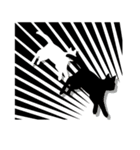 クロねこシロねこ（個別スタンプ：30）