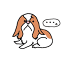 落書き風のホエーちゃん（個別スタンプ：5）
