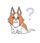 落書き風のホエーちゃん（個別スタンプ：11）