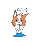 落書き風のホエーちゃん（個別スタンプ：16）